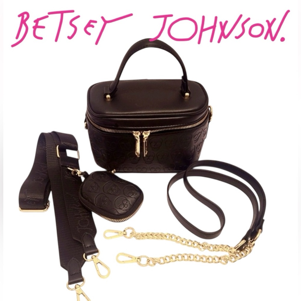 Betsey Johnson Black Women's Bag Set